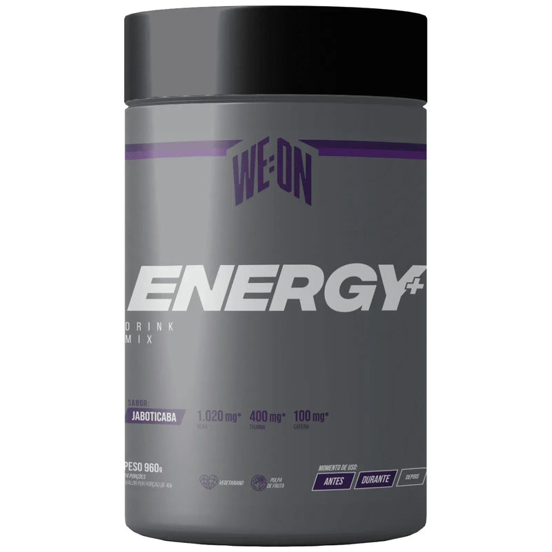 ENERGY+ Drink Mix - Sabor Jabuticaba - Suplemento em Pó - 960g